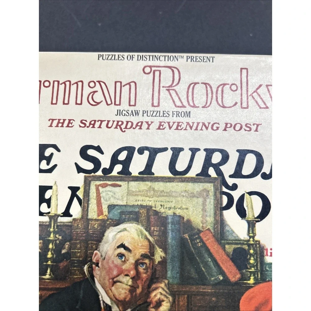 Norman Rockwell 1929 The Saturday Evening Post 500 Piece Puzzle